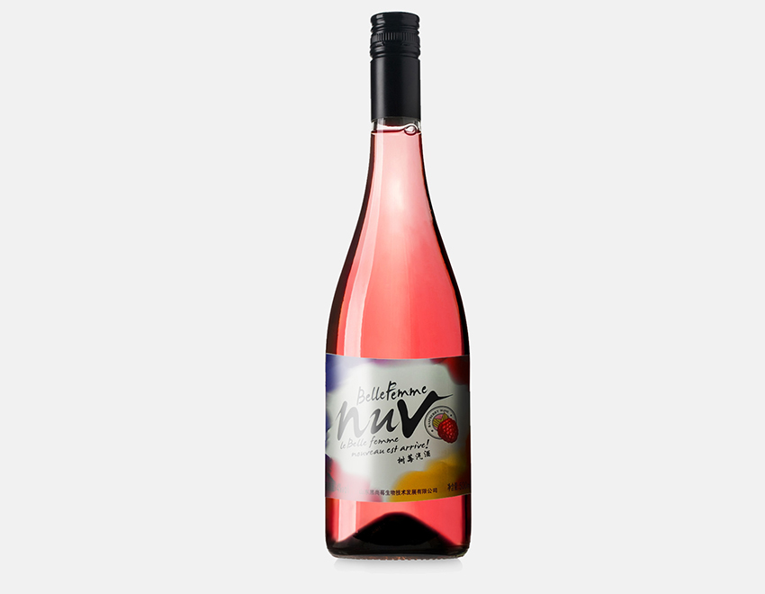 銅版紙紅酒標